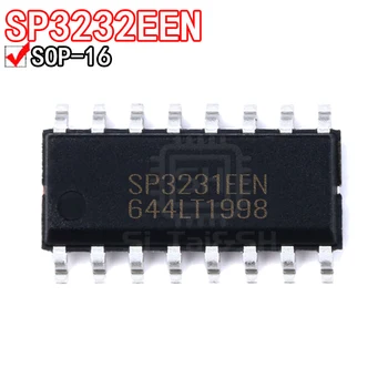 10ШТ SP202EEN SP232EEN SP3232EEN-L/TR кръпка СОП-16 RS232 радиоприемник