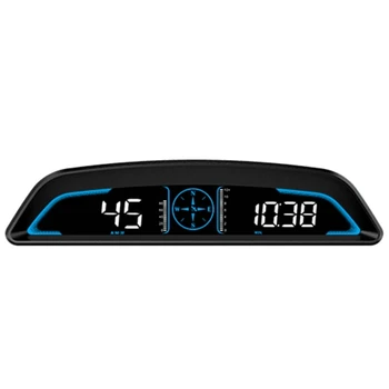 R3MD HUD централен дисплей G3 Auto GPS за измерване на скоростта върху предното стъкло на скенер инструмент за диагностика