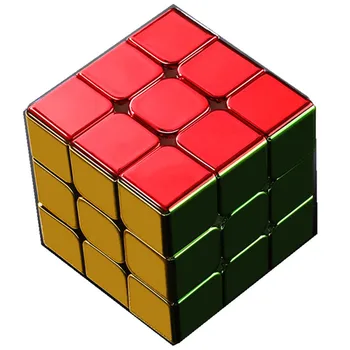Shengshou Покритие 3x3x3 Магнитен Магически куб Професионална статия пъзел Cubo Magico Забавни играчки Игри За рожден Ден, Коледни подаръци