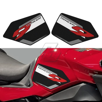 Аксесоари за мотоциклети, накладки на страничната резервоар, защитно коляно улавяне, подложка за Yamaha TRACER 9 2021-2022