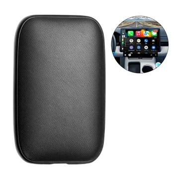 Безжична CarPlay-адаптер за автомобил на екрана, Поддръжка на автоматично огледало, Карти за гласово управление на USB SIRIs, онлайн актуализации