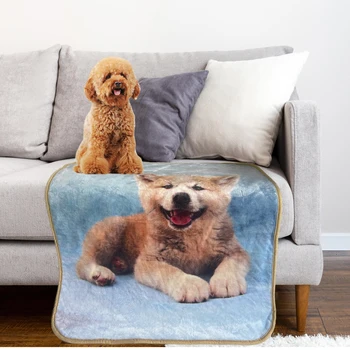 Водоустойчив одеяла за кучета с буцефалом, заден меки завивки за домашни любимци, миещи за защита на дивана, непромокаеми одеяла за кученца