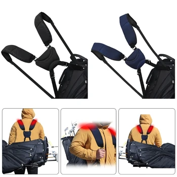 Голф чанта, каишка, раница за голф, с каишка за носене на ръка, мек колан за чанта за носене голф