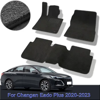 За Changan Eado Plus 2020-2023 Автомобилни Постелки по поръчка, Водоустойчиви Нескользящие Постелки За Пода, Подложки за интериорен дизайн, Подложки За Краката, Аксесоари