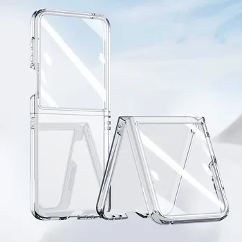 За Samsung Z Flip 5 Zflip5 Филм от закалено стъкло Тънък калъф за Samsung Galaxy Z Flip 5 Flip5 5G Аксесоари за телефони