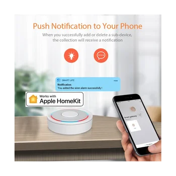 За Sasha Zigbee Портал Хъб приложение Smart Life, за Siri Алекса Google Home Гласово управление на WiFi Безжичен мост