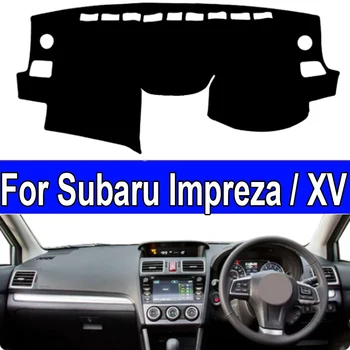 За Subaru Impreza/XV/WRX 4th GEN 2012-2016 Forester SJ 2014-2018 Подложка за арматурното табло, Десен Козирка, Килим