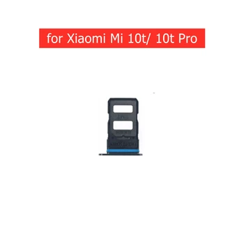 за Xiaomi Mi 10T/10T Pro, Притежателят на Тавата за карти, слот за SIM-карти Micro SD, Притежател на Картата, Резервни части за ремонт на