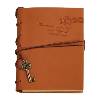 Записная е книга за дневника на Класически Лесен Notepad Notepad Дебел Преносим Албум за рисуване Ръчно изработени Пътен бележник за писане