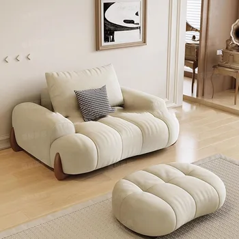 Италиански диван в скандинавски стил за спалнята, Ъглов диван за хол, Дизайнерски Секционни диван, Надуваеми мебели за интериора на Aire DWH