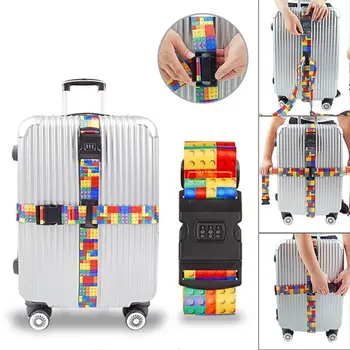 Каишка за опаковане на багаж, брава, быстросъемная обтегач, Противоугонный багажното каишка, удобства за бизнес пътуване