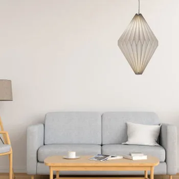Лампа за фенер от хартия, Оригами, Скандинавски Съвременно Подвесное Украса на осветително тяло за монтаж на таван