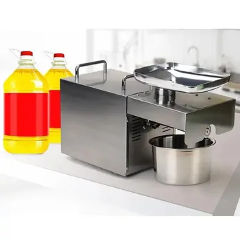 Мини-Автоматична Машина За Извличане на масло от семена на слънчоглед Moringa Цена/ Търговски Малка Машина за пресоване на масла за малкия бизнес