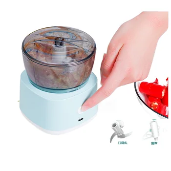 Мини-мелачка Домакински Електрически Миксер за мелене на месо, Автоматична богат на функции пълнеж, Интелигентни машина за приготвяне на храна