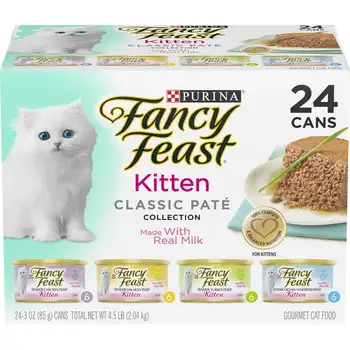 Мокра храна за котенца от Pate, 3 грама (24 опаковка)
