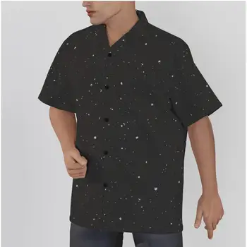 Мъжки хавайска риза, дизайнерска риза Haze Sense, Плажни Летни ежедневни блузи копчета в стил мозайка, 3D ризи