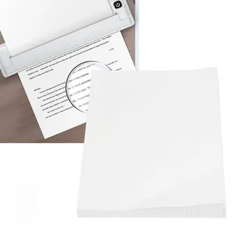 Набор от термобумаги 200-листа 30 Х 21 см., мека гланцирана Многофункционална хартия за принтер, за архивиране на фактури, термобумага