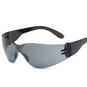 Нови Велосипедни Слънчеви очила За Спорт на открито Колоездене, Очила С Предното стъкло, слънчеви Очила Унисекс Спортни Очила Без Рамки UV400 За езда