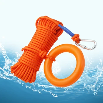 Плаващ във водата спасителна нишка, нескользящая служба за спешна помощ за спасяване на въже, професионалната с гривната /пръстен за ръце, аксесоари за защитно облекло