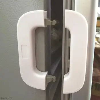 Пластмасов Защитен кабел, Автоматично заключване на вратите за деца, защита от тесни точки, Защита от отваряне на хладилника, Защита от тесни точки