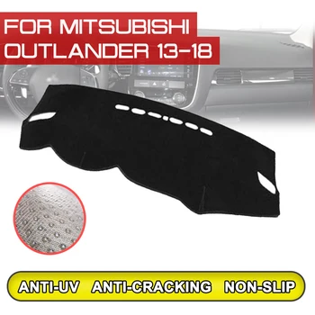 Подложка за арматурното табло на автомобила, мръсен нескользящий подложка за арматурното табло, UV-защитна козирка за Mitsubishi Outlander 2013 2014 2015 2016 2017 2018