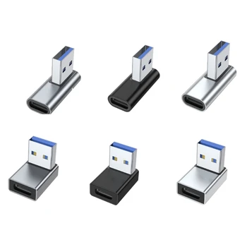 Портативен преобразувател USB Type C, издръжлив алуминиев адаптер за слушалки USB C