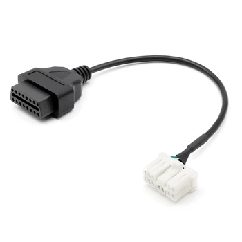 Скенер кабел OBD2 порта, за модели на S 2012-2015 12Pin Пълен диагностичен адаптер на едро