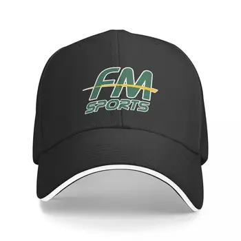 Спортна бейзболна шапка с класически логото FM, шапка с защелкивающейся облегалка, Катерене шапки за мъже и жени