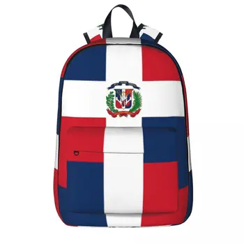 Флаг на Доминиканската Република, Подаръци, Етикети и други стоки, Раници, чанти за книги, чанта на рамото, Раница за лаптоп, Детска, училищна чанта